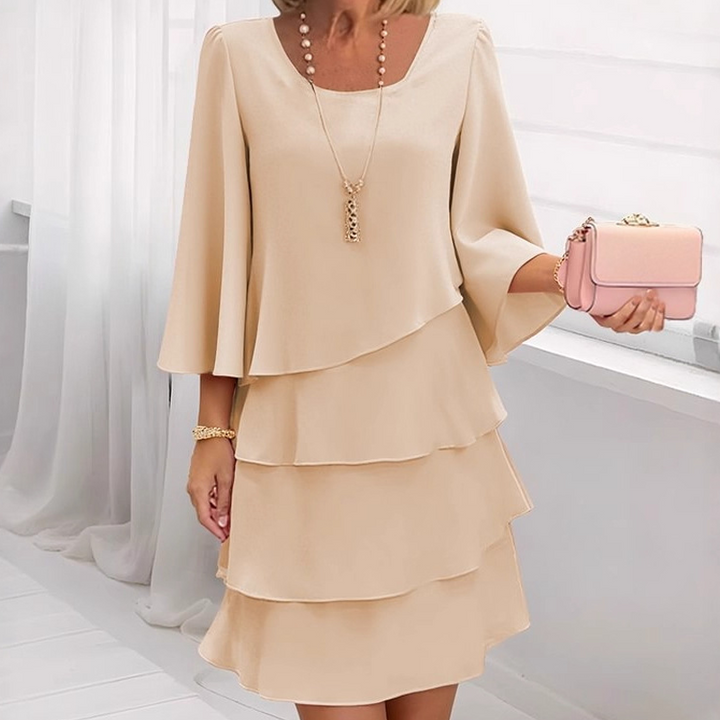 Amélie™ | Elegant Layered Flow Dress